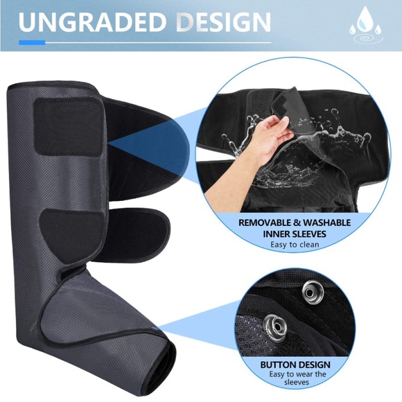 Heated Leg Massager Air Compression Brand New By Cincom - Picture 4 of 9